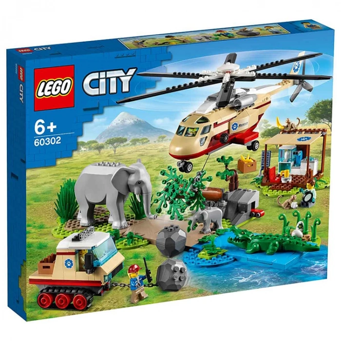 LEGO CITY 60302   WILDLIFE VAHŞİ HAYVAN KURTARMA OPARASYONU - 6332493