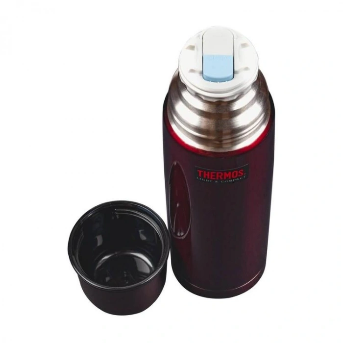 THERMOS FBB-750 (186879-AK) LIGHT & COMPACT LIGHT ÇELİK TERMOS PİPETSİZ 750ML - MIDNIGHT RED