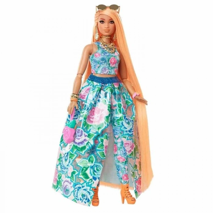 BARBİE HHN14 EXTRA FANCY ÇİÇEK KOSTÜMLÜ BEBEK