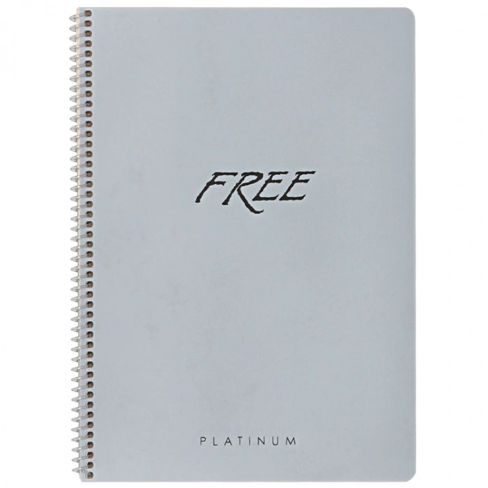 KESKİN FREE PLATİNİUM PP KAPAK DEFTER A4 80 YP. ÇİZGİLİ