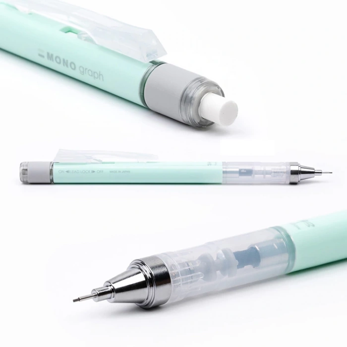 TOMBOW MONO GRAPH MEKANİK KURŞUN KALEM 0.5MM PASTEL YEŞİL  DPA-136C