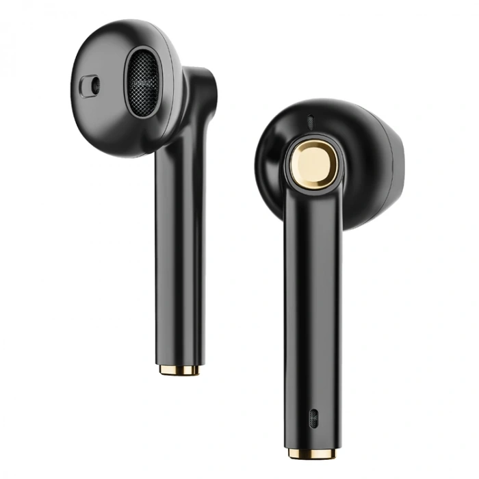 SNOPY SN-TWS06 MOBİL TELEFON UYUMLU BLUETOOTH KULAKİÇİ MİKROFONLU KULAKLIK SİYAH