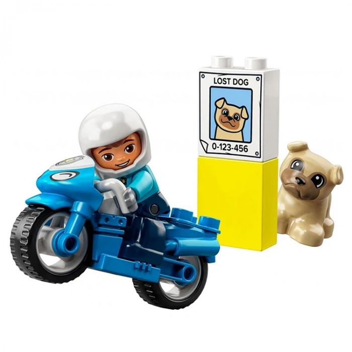 LEGO DUPLO 10967 KURTARMA POLİS MOTORSİKLETİ 6379254