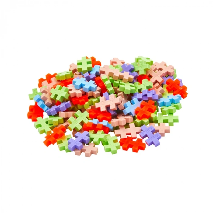 PLUS-PLUS 4103 MERMAID MİNİ MİX BLOK PUZZLE YAPI SETİ 100 PARÇA TÜP