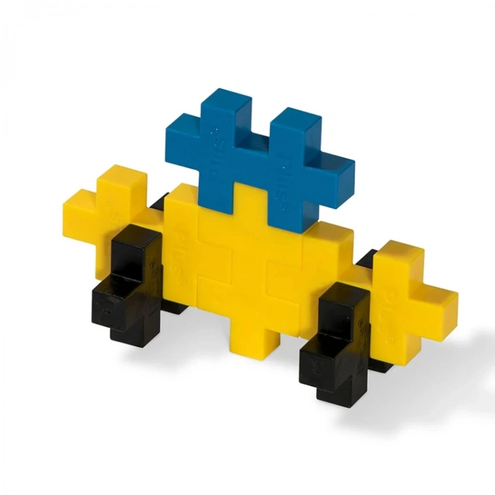 PLUS-PLUS 3224 BASIC MİX BÜYÜK BLOK PUZZLE YAPI SETİ 15 PARÇA TÜP