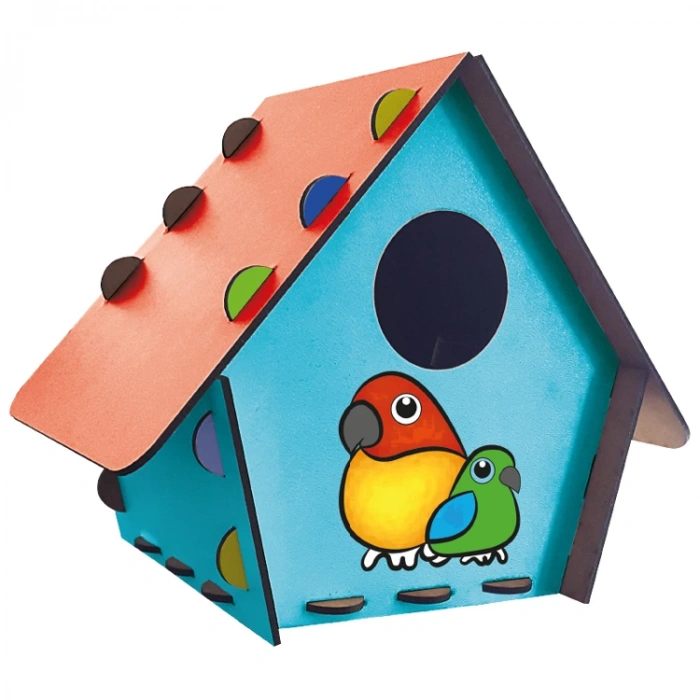 BU-BU KUŞ EVİ AHŞAP BOYAMA GM0013