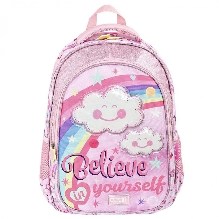 MUGGLE MU-9067 BELIEVE IN YOURSELF KOLEKSİYONU 2 BÖLMELİ SIRT ÇANTASI