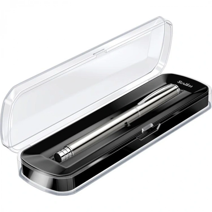 SCRIKSS 64 ROLLER KALEM KRİSTAL KUTU - KROM