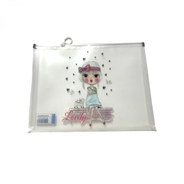 SÜDOR SB31 (H015) DESENLİ FERMUARLI A4 DOSYA  - TEKLİ