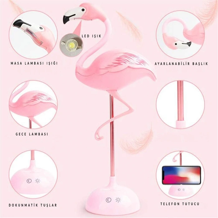 TAROS 4651 MASA LAMBASI FLAMINGO