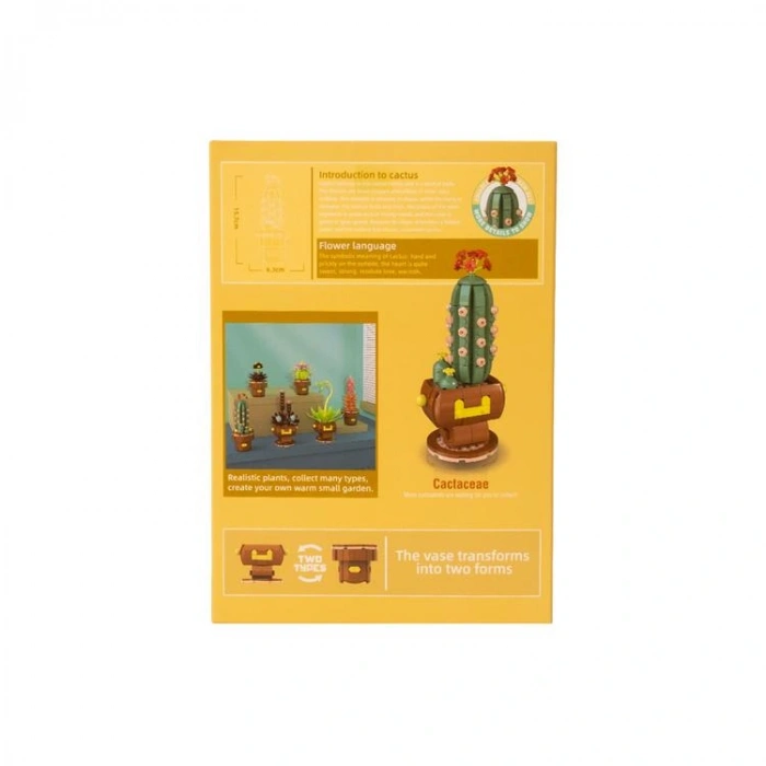 MEGA FLOWERS S13-2 KAKTÜS CACTACEAE 192 PARÇA 6+