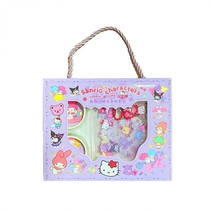 BAM YF-8848 SAPLI ÇANTALI ÇİZGİ KARAKTERLER STİCKER SETİ - TEKLİ