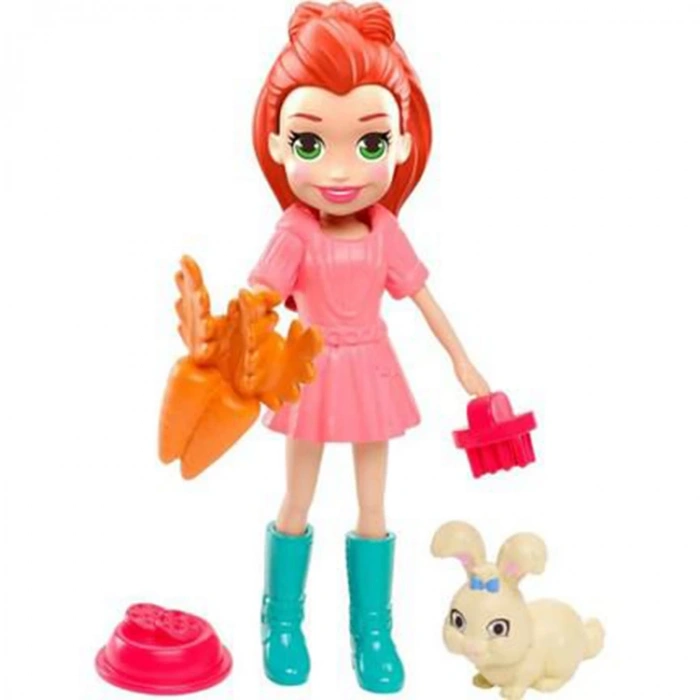 MATTEL GDM11 POLLY POCKET VE  HAYVAN DOSTU OYUN SETİ