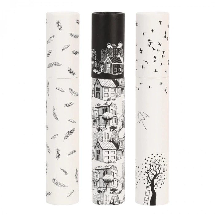 BRUNO VISCONTI DREAM WRITE SİYAH BEYAZ AŞK 0.7mm SİLİNDİR KUTULU TÜKENMEZ KALEM 20-0264/05