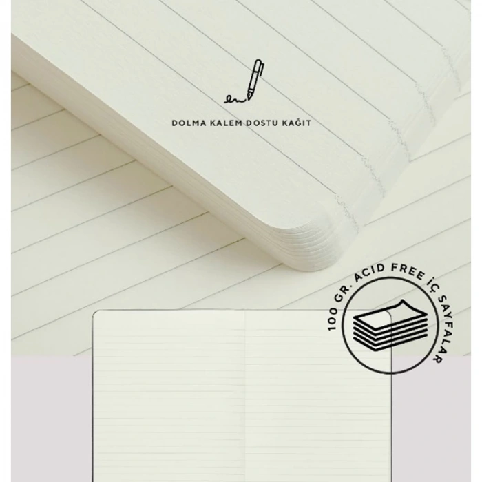 VICTORIAS JOURNALS NOTE BENE 9252 PREMIUM NOTEBOOK SERT KAPAK A5 100gr.192 SYF. ÇİZGİLİ DEFTER KIRMIZI