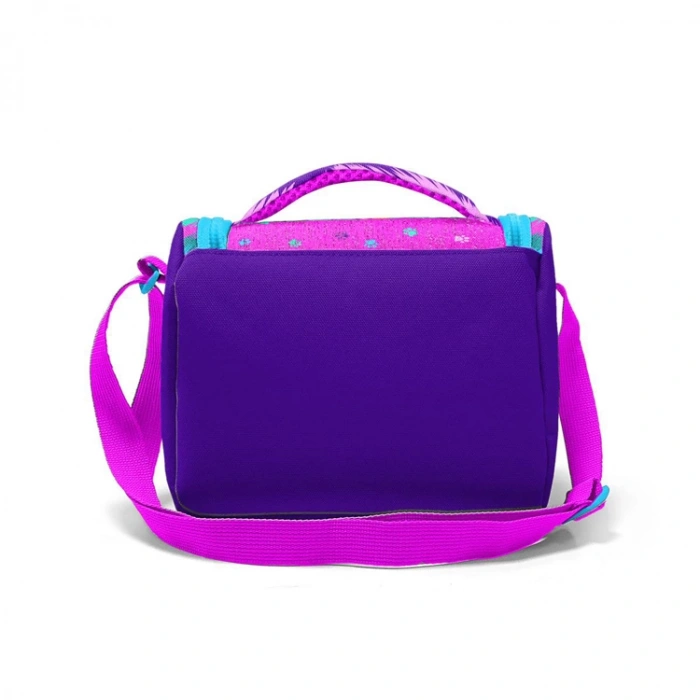 CORAL HIGH 11859 KİDS MOR PEMBE KEDİ DESENLİ THERMO BESLENME ÇANTASI