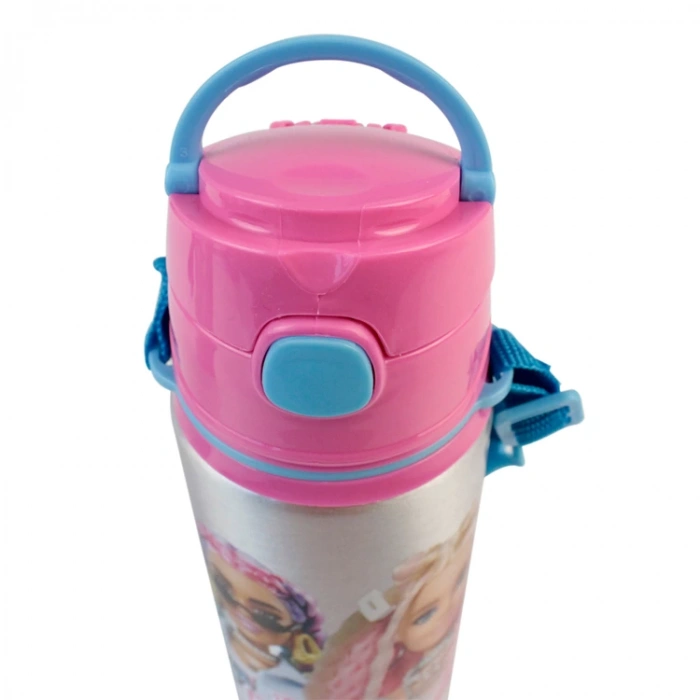 CEM BARBIE B-ALM-500 ALUMINYUM PİPETLİ MATARA (SULUK) 500ML