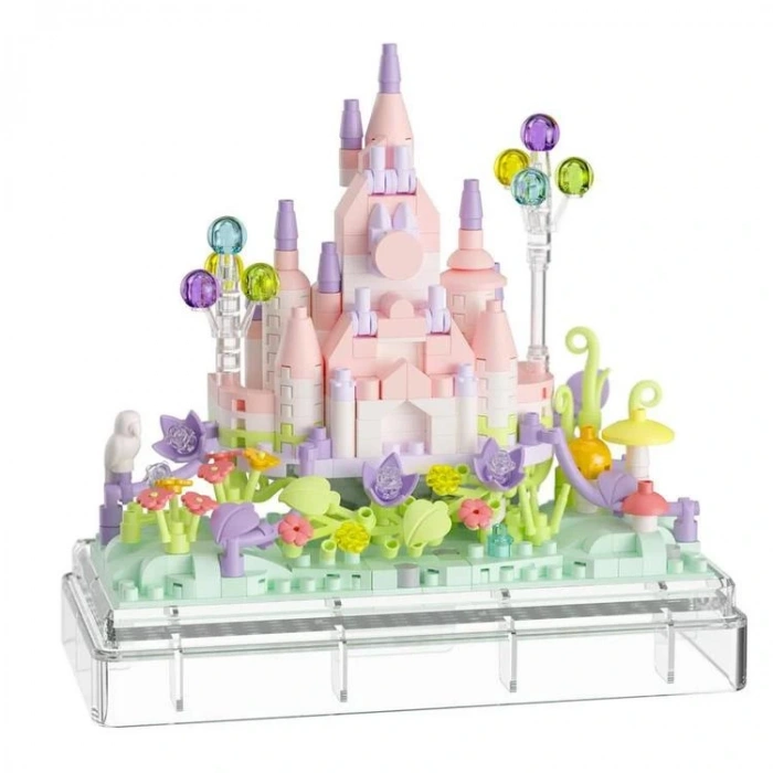 SUNMAN KOCO NO.02074 CASTLE BOUTIQUE RÜYA KALE LEGO YAPIM SETİ 412 PARÇA 6+