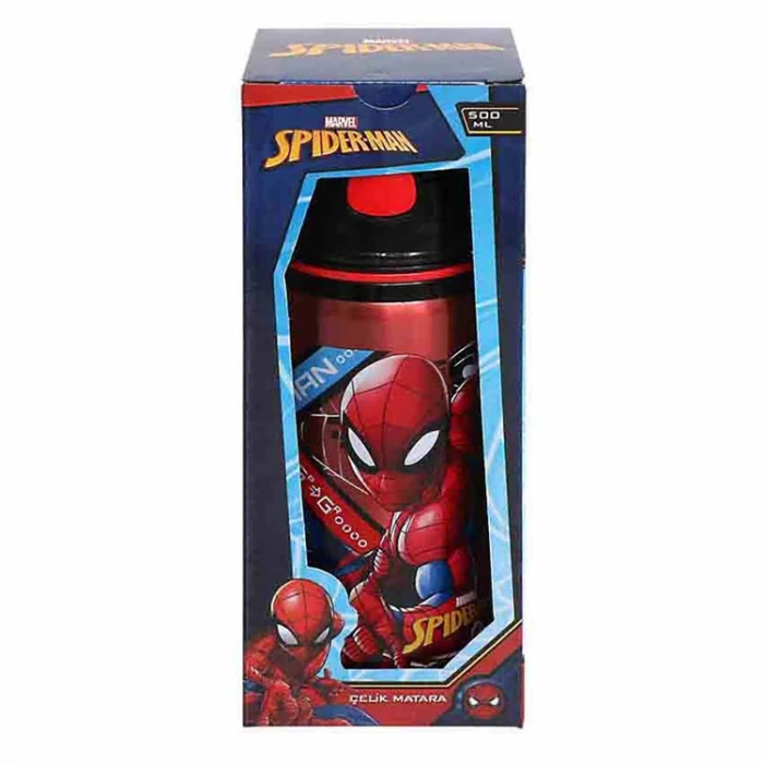 SPIDERMAN 42074 PİPETLİ ÇELİK  MATARA (SULUK) 500ML