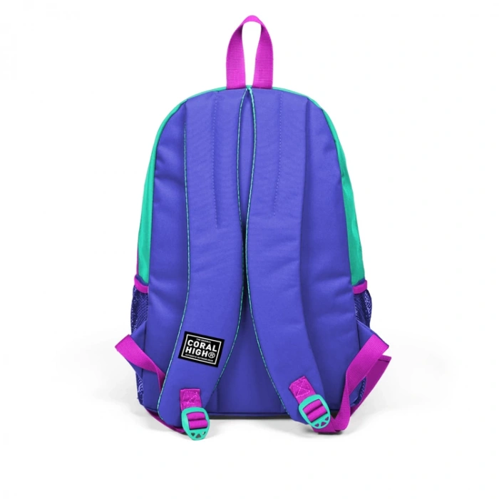 CORAL HIGH 23460 SU YEŞİLİ LAVANTA DÖRT BÖLMELİ SIRT ÇANTASI