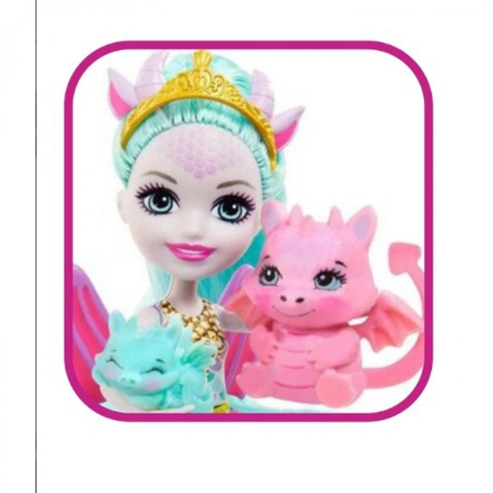 ENCHANTIMALS AİLE SERİSİ OYUN SETİ DEANNA DRAGON MTL- GJX43/GYJ09