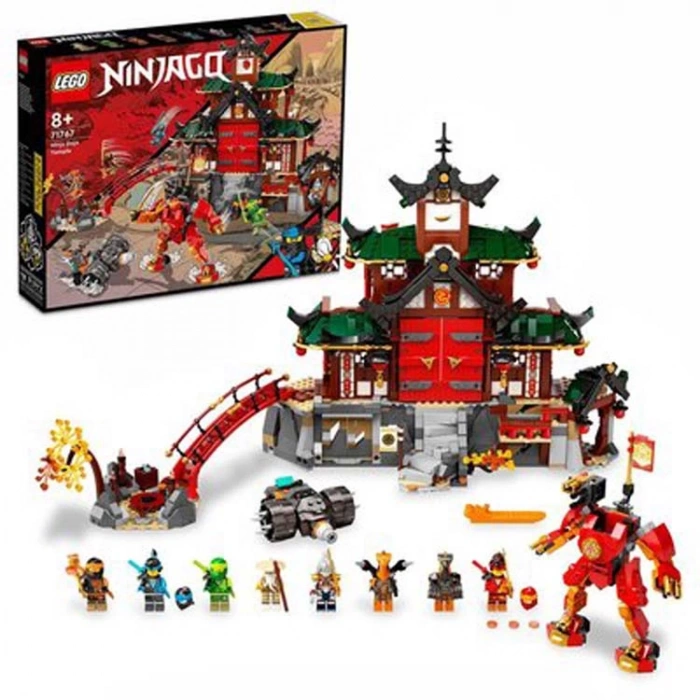 LEGO NINJAGO 71767 NINJA DOJO TEMPLE 1394 PARÇA