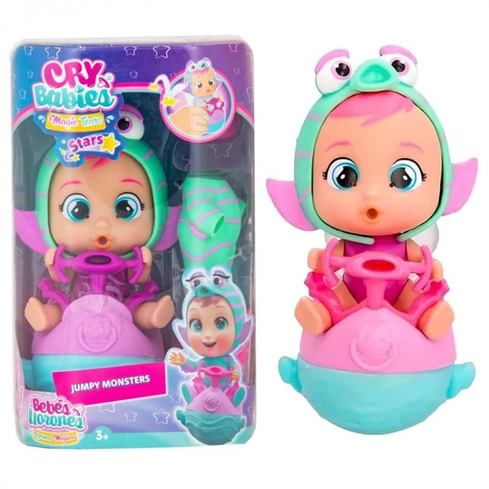 CRY BABIES MAGİC TEARS STARS ZIPLAYAN BEBEKLER MİNİ OYUN SETİ (CYM15000-914698)