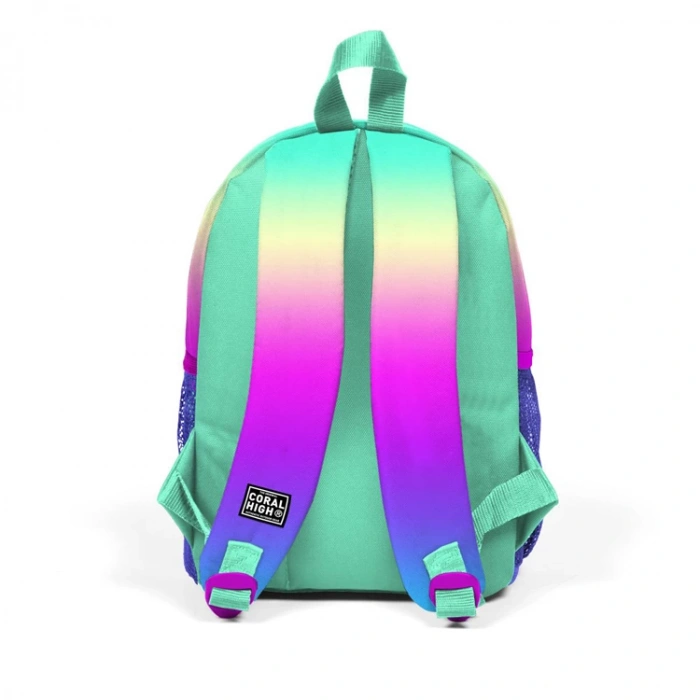 CORAL HIGH 23510 KİDS RENK GEÇİŞLİ İKİ BÖLMELİ MİNİK YUVA SIRT ÇANTASI