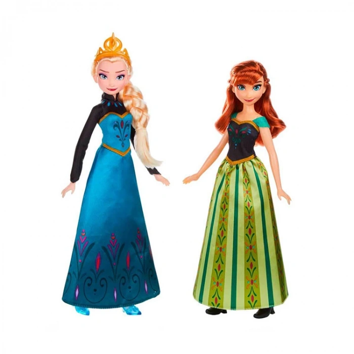 HASBRO E8750 DISNEY FROZEN II ELSA VE ANNA BÜYÜK MODA SETİ