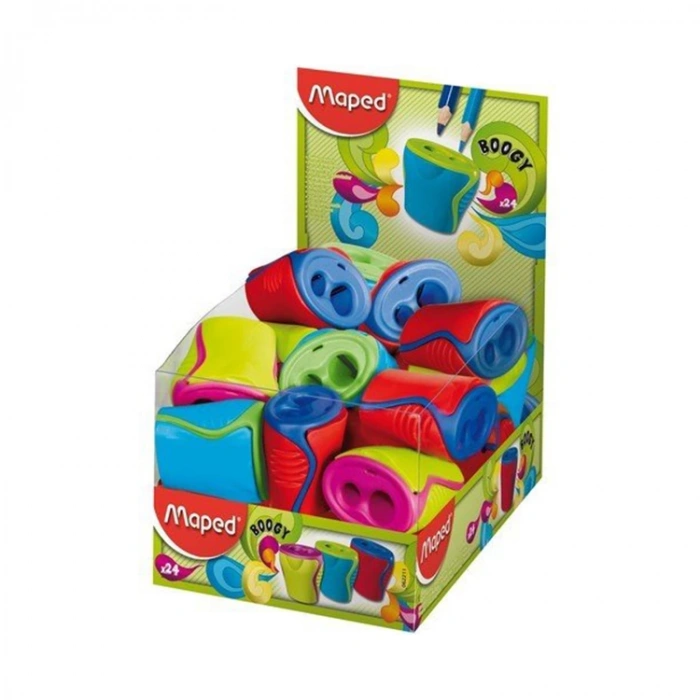 MAPED 062211 BOOGY ÇİFT DELİKLİ HAZNELİ KALEMTRAŞ