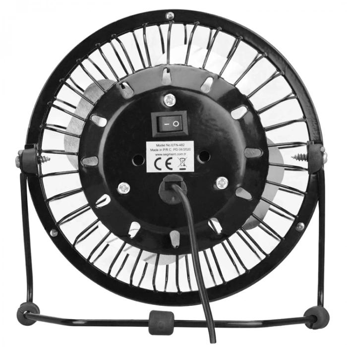 EVEREST EFN-482 MASAÜSTÜ METAL USB FAN