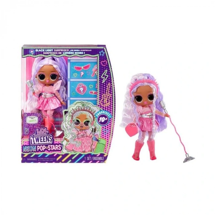 ADORE LOL SURPRISE 120650-667 NEON POP STARS BEBEKLER 10+