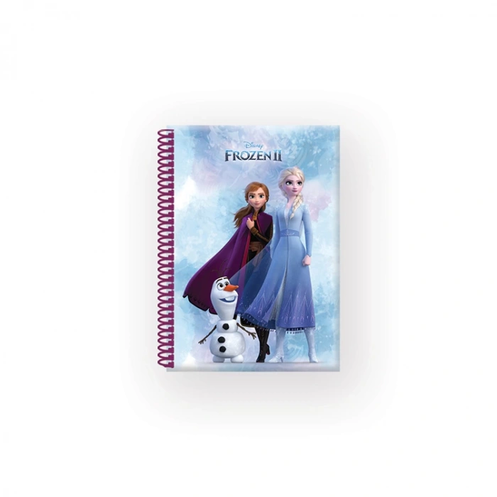 KESKİNCOLOR FROZEN II SPİRALLİ A6 80yp METALİZE BLOKNOT