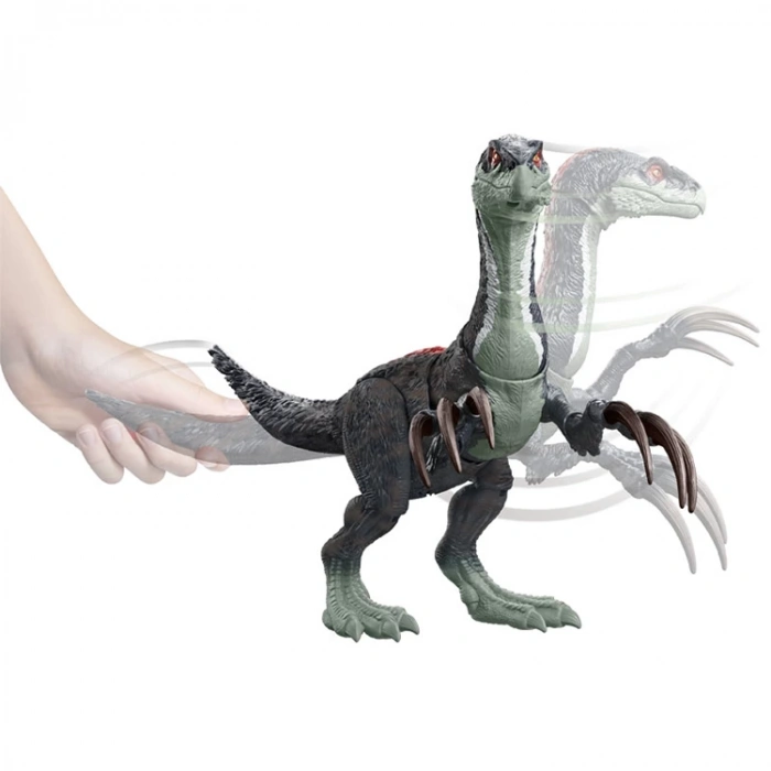 MATTEL GWD65 JURASSIC WORLD SESLİ DİNOZOR FİGÜRÜ - SOUND SLASHIN THERIZINOSAURUS