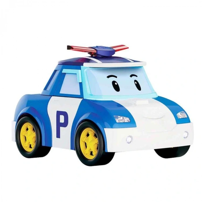 NECO-POLI MRT-0685 POLİ ROBOCAR BÜYÜK TRANSFORMING DÖNÜŞEN ROBOT POLI  SESLİ VE IŞIKLI 3+