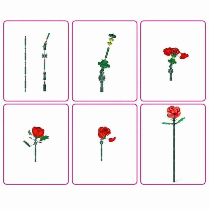 GIOCHI ZURU 5UC00000 MAX LEGO GÜL SÜRPRİZİ 247 PARÇA 8+