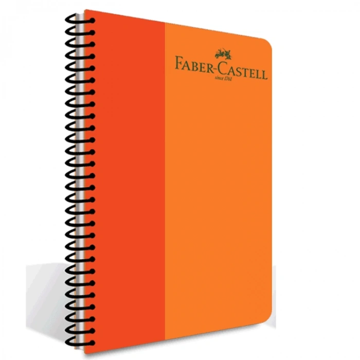 FABER CASTELL PP KAPAK BICOLOR SPRALLİ ÇİZGİLİ 120 YP DEFTER