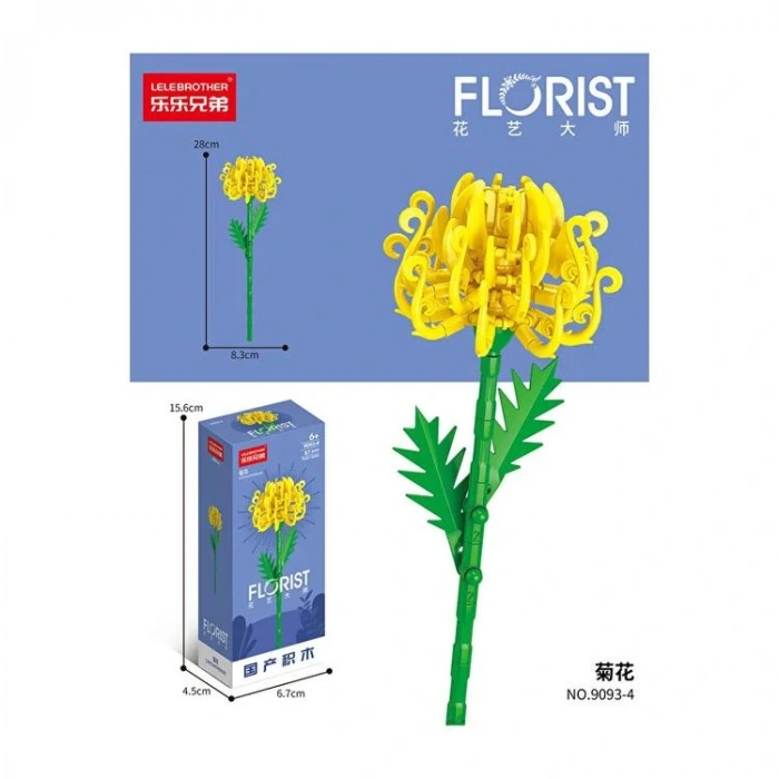 LELEBROTHER 9093 ÇİÇEK LEGO - TEKLİ