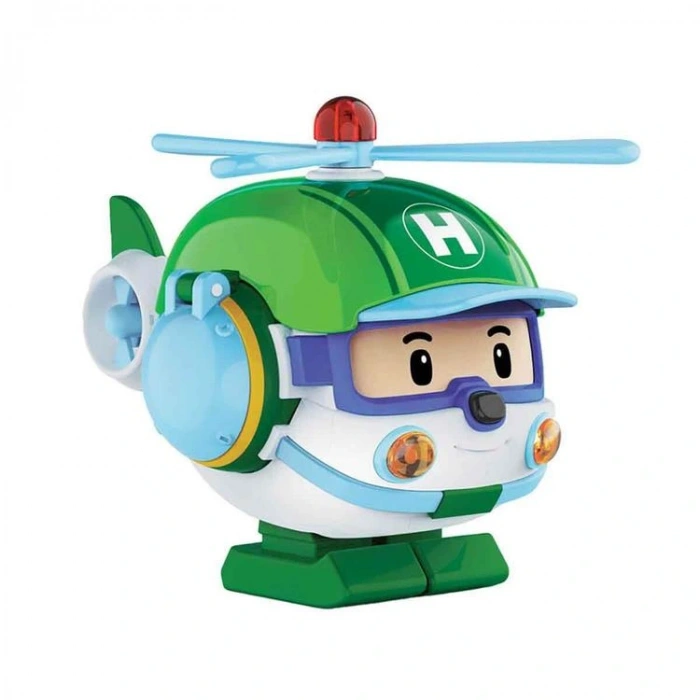 NECO-POLI MRT-0688 POLİ ROBOCAR BÜYÜK TRANSFORMING DÖNÜŞEN ROBOT HELLY  SESLİ VE IŞIKLI 3+