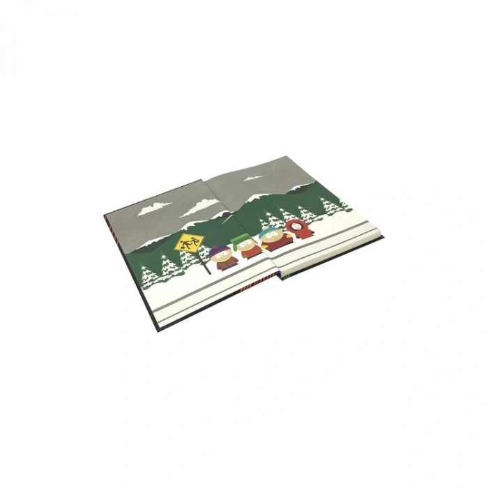 MACMUG YPK-382300 SOUTH PARK SILHOUTTE SERT KAPAK 96 YP ÇİZGİLİ DEFTER
