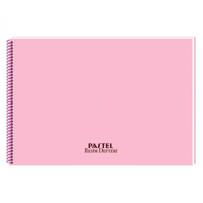 KESKİN PASTEL 17X25 SPİRALLİ PP.KAPAK  RESİM DEFTERİ 20YP.