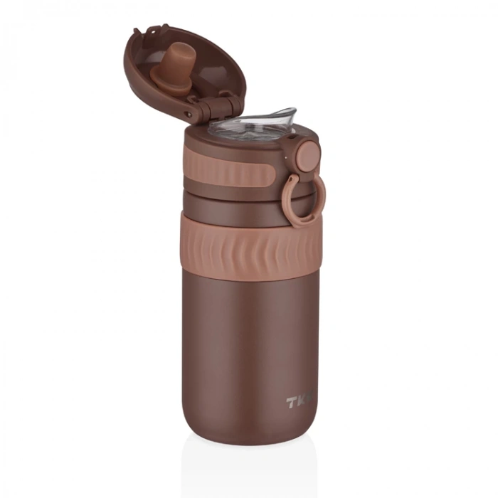 VAGONLİFE TKK ÇELİK TERMOS KAHVERENGİ 450ML T2006