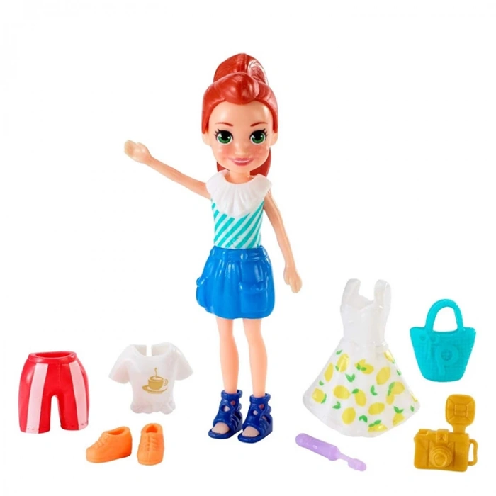 MATTEL GDM01/ GFT91 POLLY POCKET VE MODA AKSESUARLARI SETİ