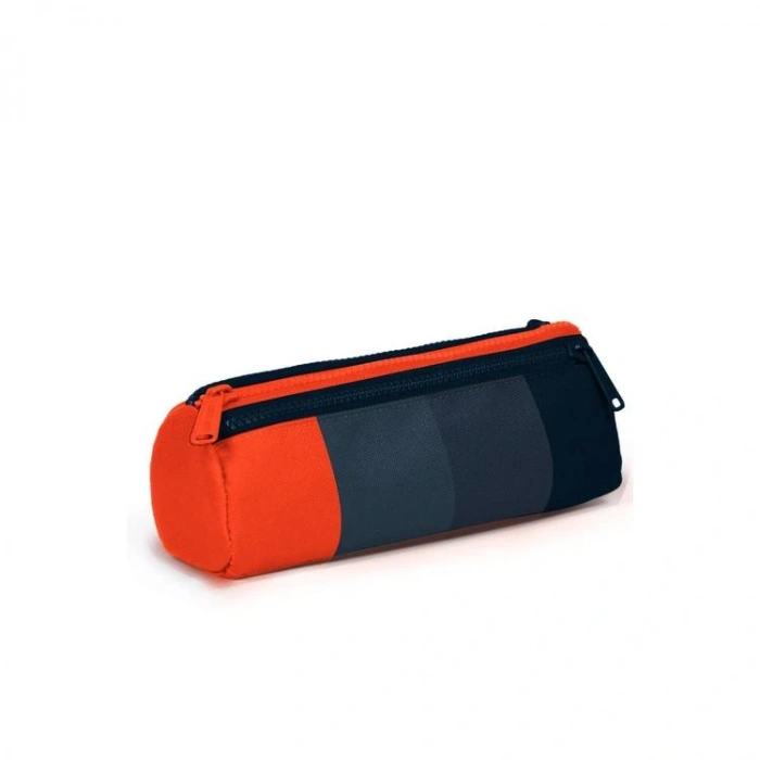 CORAL HIGH 22098 KIDS RENKLİ ÇİZGİLİ ÜÇ BÖLMELİ KALEM ÇANTASI