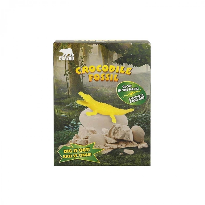 SUNMAN S01003197 KAZI SETİ KARANLIKTA PARLAYAN TİMSAH YUMURTASI