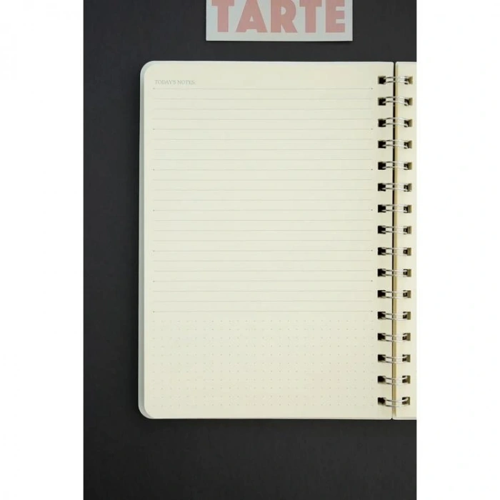 VICTORIAS JOURNALS 1619 VEGAN DERİ ESNEK KAPAK A5 100gr. 128YP. PLANLAYICI ÇİZGİLİ DEFTER PLATINIUM