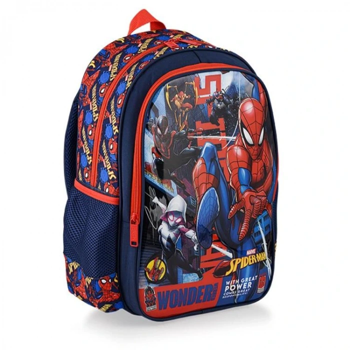 SPIDERMAN 48121 HAWK WONDER  2 BÖLMELİ İLKOKUL SIRT ÇANTASI