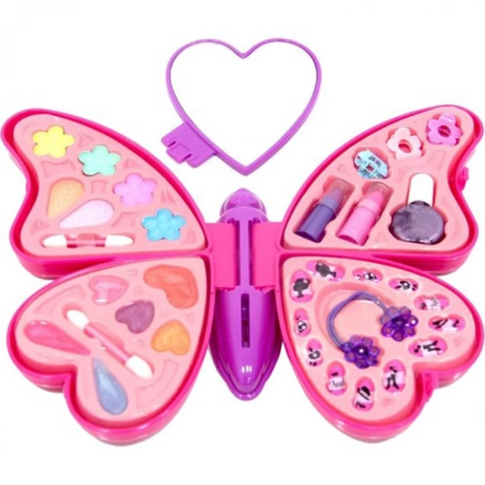 SUNMAN 2603 PRETTY PİNK KELEBEK ŞEKİLLİ GÜZELLİK SETİ