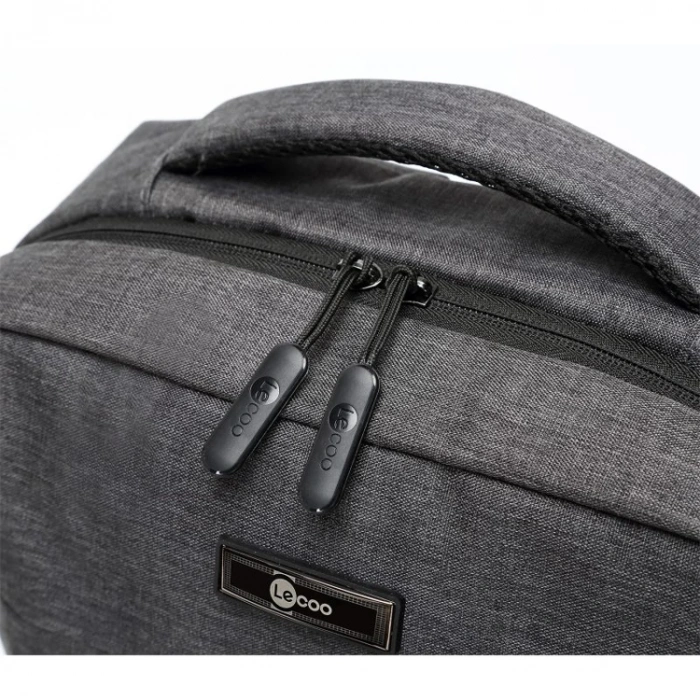 LENOVA LECOO BG01 16 İNÇ LAPTOP BÖLMELİ  SIRT ÇANTASI GRİ