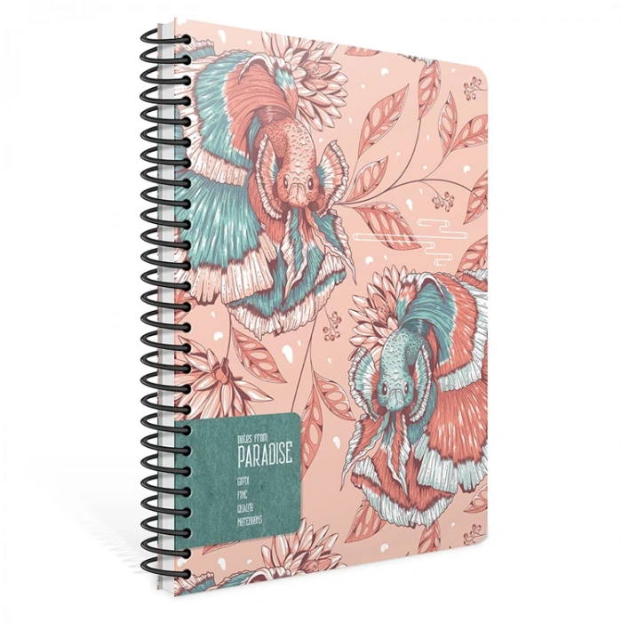 GIPTA PARADISE SPİRALLİ SERT KAPAK 17x24 120YP.ÇİZGİLİ DEFTER